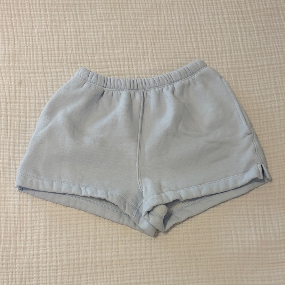 NWOT Light Blue Sweatshorts